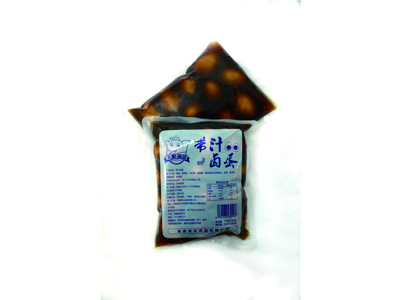 成都早餐店用带汁卤蛋